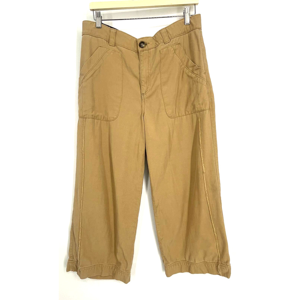 Democracy Ab Solution Wide Leg Cropped Pant Size 12